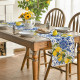 Lemon Pattern Table Runner